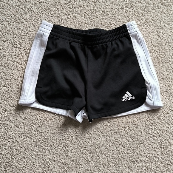 Adidas Boy's B&W Shorts - Picture 1 of 3